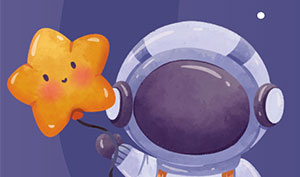 06 - Messlatte Astronaut Cosmo
