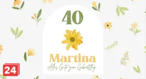 29 - Floral Typo