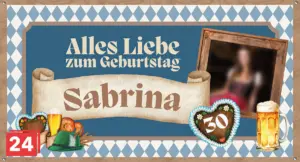 25 - Oktoberfest Blau
